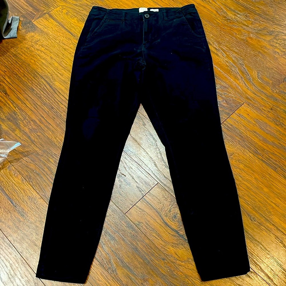 A New Day black stretch chino pant size 12